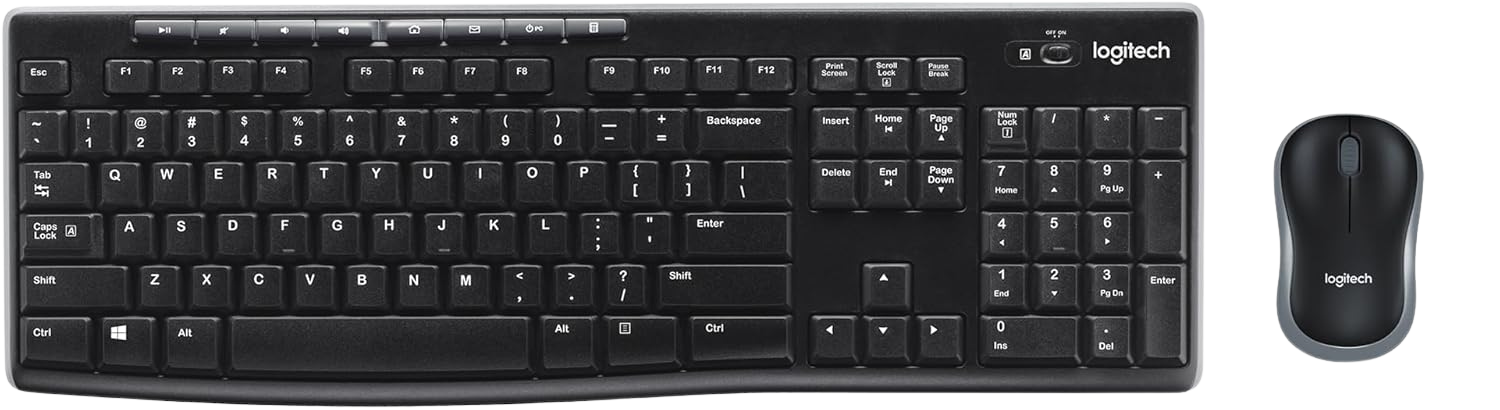 Logitech MK270 Wireless Keyboard and Mouse Combo